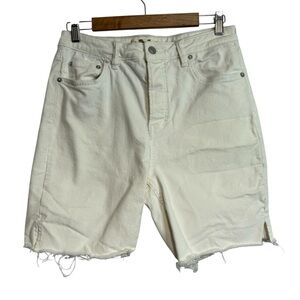 We The Free White Denim Shorts size 31